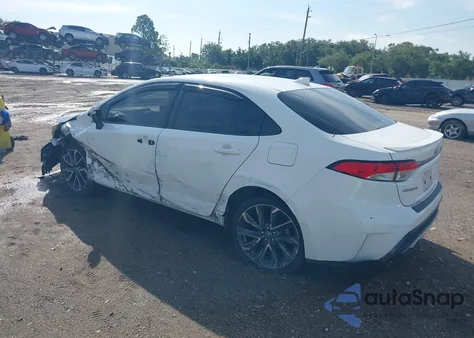 2022 Toyota Corolla Se from USA, damaged, VIN JTDS4MCE1NJ082110
